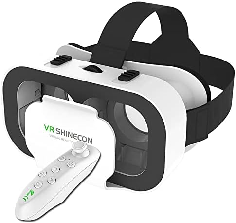 3D VR naočare za mobilni telefon-panoramske naočare za pogled od 360° sa ručkom za daljinsko