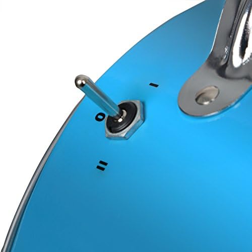 Premier Housewares Prijenosni retro ventilator sa 2 brzine, plave boje