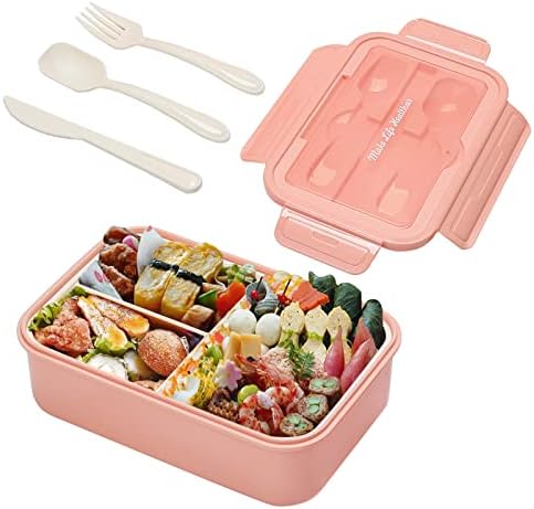 Tggdgg Bento kutije za odrasle - 1400 ML Bento kutija za ručak za decu deca sa kašikom i viljuškom, kontejneri