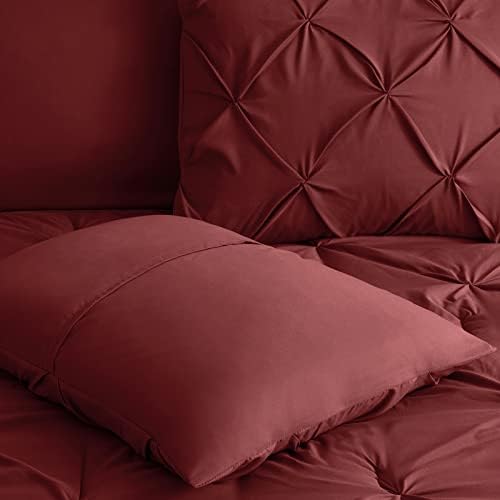 Bourina Comforter setovi 8 komada - Pleat Quilted Meko toplo preveliko prevelizovane komplete