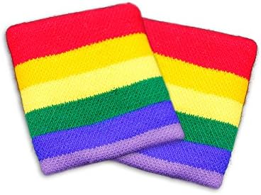 Prikupljanje sredstava za uzrok 25 parovi Rainbow Sport znoj trake u torbi