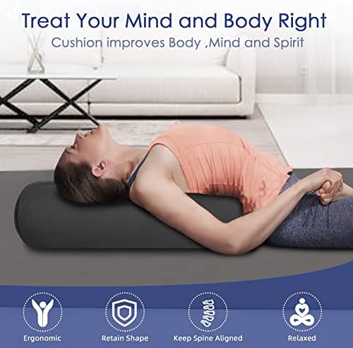 Felizmax Yoga Bolster jastučni pravokutni joga jastuk Podrška meditacijskim jastukom za restorativni