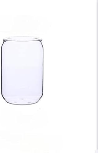 Klasična čaša za konzerve, prozirna limenka za kolu staklo soda mlijeko pivo hladno piće sok bistra šolja, 1 kom