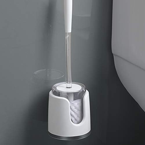 Toaletna četkica WC EXP četka sadrži bazu i vodootporni poklopac Dugi ručni glava za četkicu