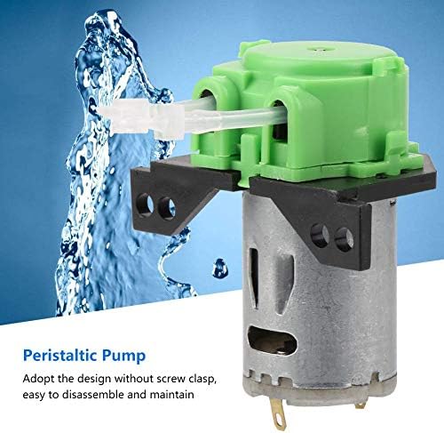 Ftvogue Ftvogue Peristaltička pumpa DC12V 24V Dozirna pumpa DIY Peristaltička glava cijevi za hemijsku analizu