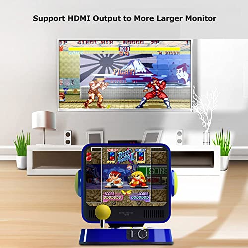 Retro stanica Capcom Arcade Console, unaprijed učitana službenim licenciranim igrama ulica 5 igara serije Street i 5 Mega MAN serija igara, 8-inčni LCD monitor i podržavaju HDMI izlaz na veliki ekran