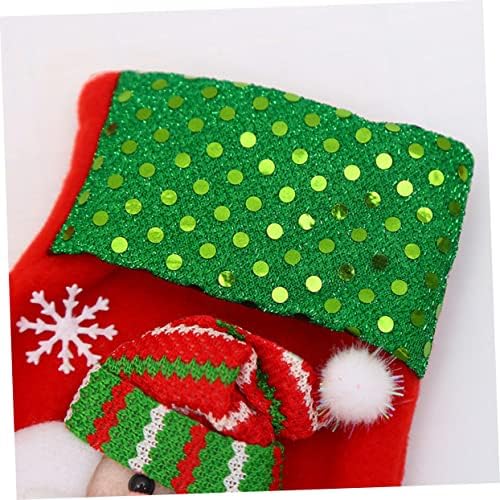Luxshiny 3pcs Holiday kamin Ornament Božićni Pribor božićni poklon torbe Bolsas Navideñas Para rođenje