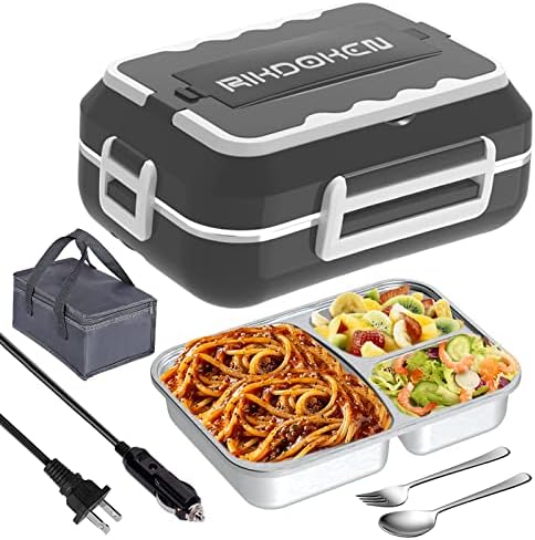 RIKDOKEN 1x Bento kutija za ručak, 1x električna kutija za ručak grijač za hranu