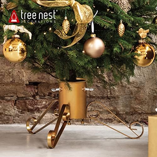 Osnova za božićne stablo za stvarne drveće elegantno držač stabla do 7ft stabla stabilne za Xmas