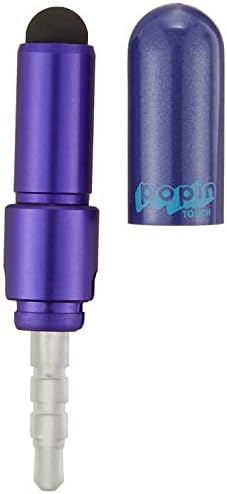 PlasticArts PJT-015 Poppin dodirni metalni plavi slatki Stylus priključak za slušalice