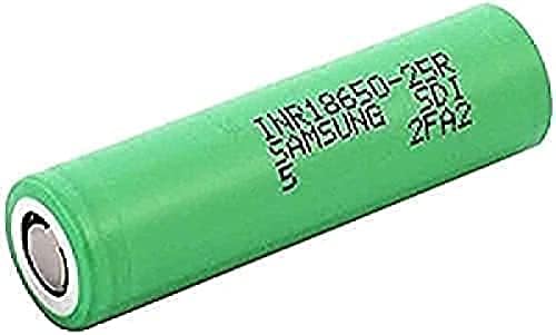 Morbex huze litijumska punjiva litijumska baterija Baterija Punjiva INR18650-25R - 18650-2500Mah 3 7V - 20A - ravni top, 2pcs