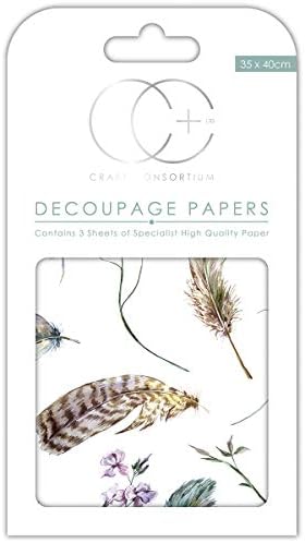 Craft konzorcijum uzima papire za dekoupage leta, 13,75 x 15,75