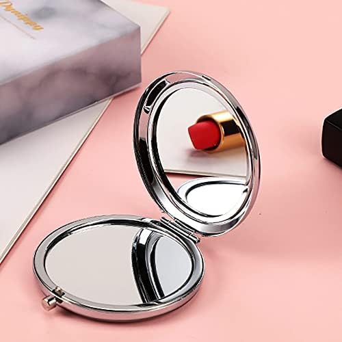 Ysunm Sister Gift - putna kompaktna šminka srebrno ogledalo rame uz rame ili miljama udaljene sestre