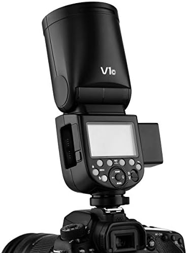 Godox V1-C TTL blic sa okruglom glavom na kameri i Xpro-C bežični okidač, 2.4 G bežični sistem i puna