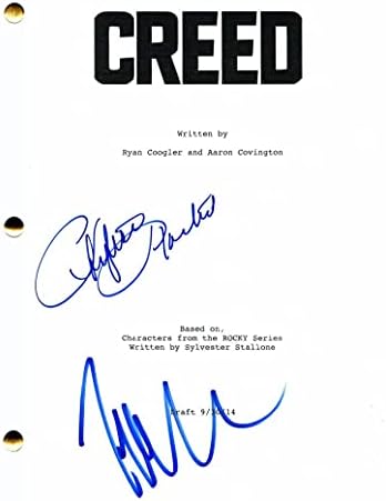 Filicia Rashad & Tessa Thompson Cast potpisani autogragram Creed Full Film Script - Veoma rijetko, režija