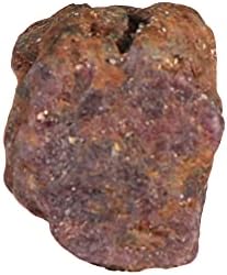 Loose Gemstone 27.00 CT Sirovi crveni grubi prirodni zvjezdica Ruby Healling Crystal za višenamjenske