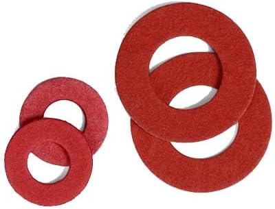 147pcs m4.5 crvene čelične brtve za brtvljenje prstena ravnih perilica zapečaćene prstenove izolacije vodootporne