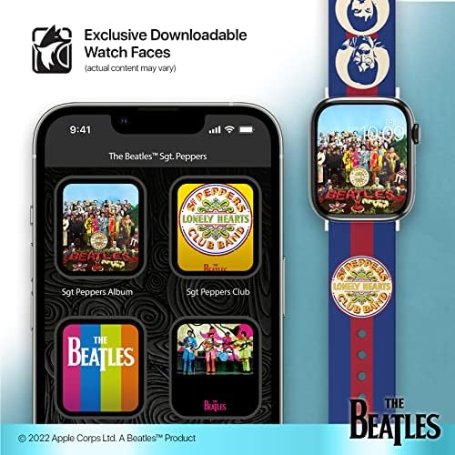 Beatlesi - SmartWatch opseg - zvanično licencirani, kompatibilan sa svakom veličinom i serijama Apple Watch-a