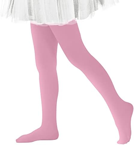 Pupiu Girls Dance tajice za baletne čarape za mališane balete baby elastične baršunaste pantyhose