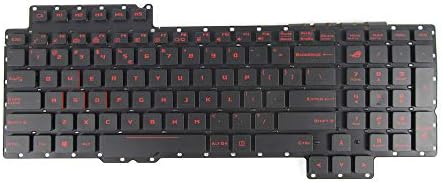 ABAKOO nova tastatura kompatibilna sa Asus ROG G752 G752VS G752VM G752VL G752VY G701VI G752VT sa pozadinskim osvetljenjem bez kadrova