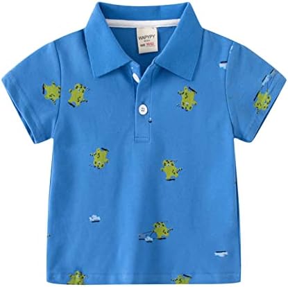 Majica stil Toddler Boys Girls kratki rukav Uskršnji crtani zečji od tiskani djeca na majici