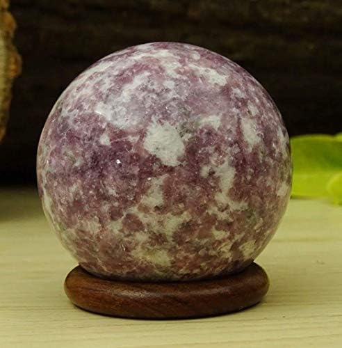 Reikiera kamena kugla prirodna lepidolitna kamena draguljasto kamene sfere energije generator kristalnog liječenja