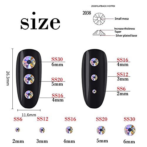 1000 komada SS20 5mm flatback Rhinestones prozirno staklo okrugli dragulji kristali za Nail Art DIY zanati odjeća cipele torbe （ljubičasta）