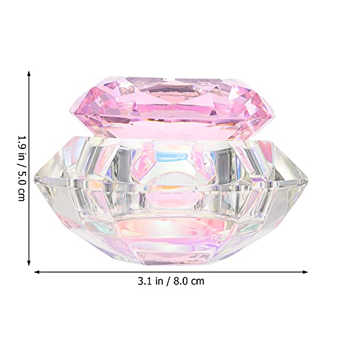 FOMIYES Nail Glitter 4pcs crtanje Liquid Diamond Xin Monomer Crystal Equipment care Bowl nokti akrilni držač