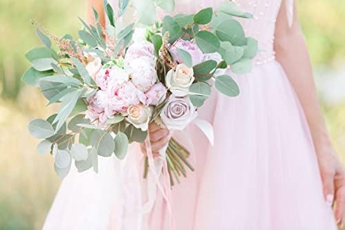 Ružičasta šifonska vrpca s kratkom kofednom svilenom vrpcom za bukete, vjenčanje, poklon zamotavanje