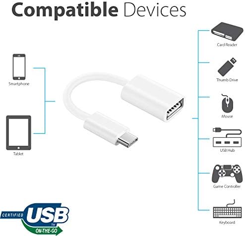 OTG USB-C 3.0 adapter Kompatibilan je sa vašim Xiaomi Black Ajkom 5 za brze, verificirane funkcije