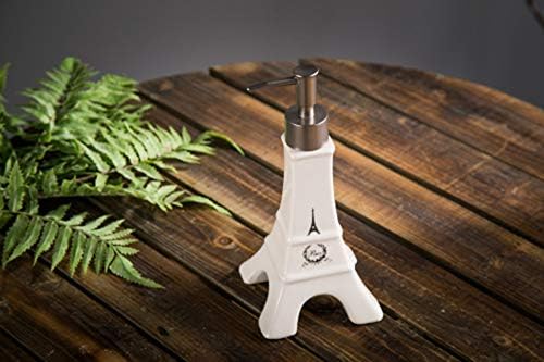 Europski pariz Eiffel Tower keramički sapun sapuna za pumpa za tekuću pumpu