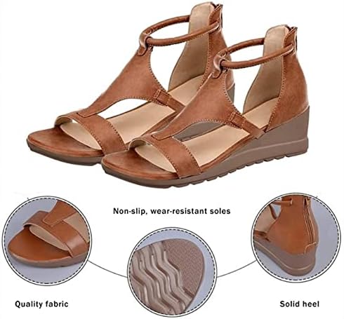 Rvidbe ženske sandale Veličina 8 ženske odjevne Casual sandale na platformi ženske 2023 ljetne