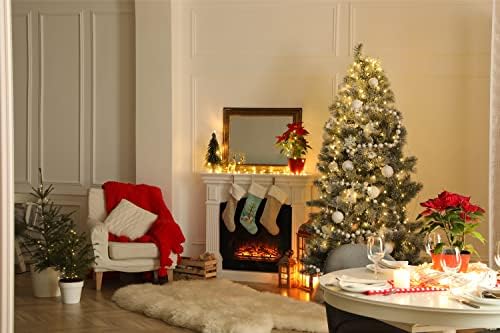 Caroline's bysures BB2899CS Engleski setter Merry Božićno stablo Božićne čarape, Kamin Viseći čarape Božićna sezona