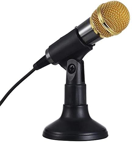 ZPLJ stoji Mini vokalni / Instrument mikrofon prenosivi ručni Karaoke pevački mikrofon sa postoljem držač nosača stalak za mikrofon oprema za snimanje muzike