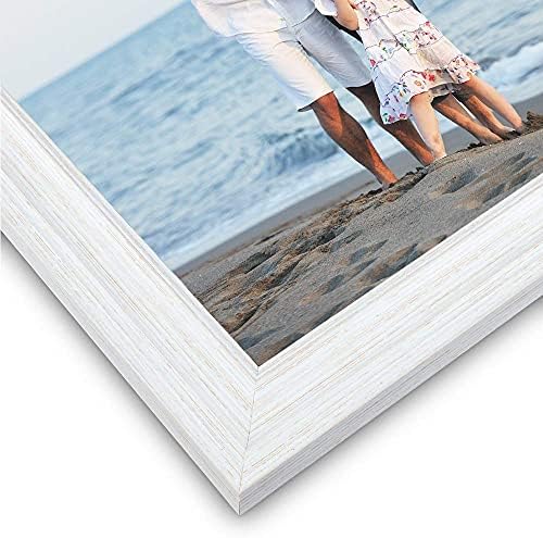 LAVIE HOME 5x5 Okviri za slike Rustikalni okvir za fotografije sa staklom visoke rezolucije za zidni nosač i tablica
