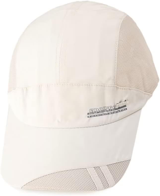 DIKGO Unisex prozračne bejzbol kape za brzo sušenje atletski sportski mrežasti šeširi za sunce lagani nestrukturirani