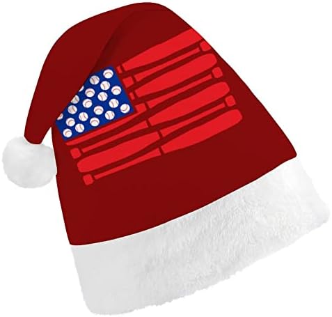 Američki bejzbol zastavu Božić šešir Santa šešir Funny Božić kape Holiday Party kape za žene / muškarci