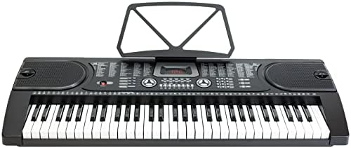 Ključ za digitalnu klaviru Zeyada 61 tipku - prenosivi elektronički instrument sa štandom glazbene