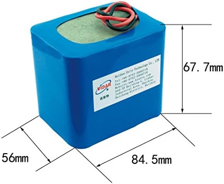 Punjivi litijum-jonski baterija - Vidar 24V 6200mAh Li-Ion baterija visokog kapaciteta za elektroniku,