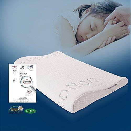 Sleep Science ergonomski ravni jastuk Memory Foam Contour jastuk za bolju podršku grlića materice
