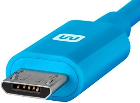 Monoprice USB tip-a do mikro tipa-b kabla - 3 metra - plava | 2.4A, 22 / 30AWG - Odaberite seriju