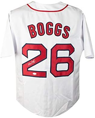 Wade Boggs Autografirao Boston Red Sox Custom Baseball Jersey - JSA COA