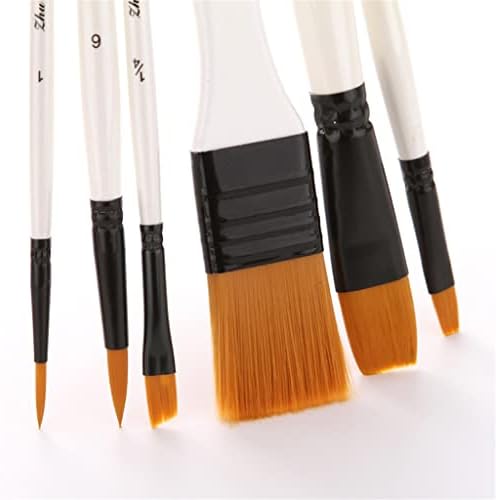 MJWDP Slikarske četke sa platnom vrećicom Set Professional Art Crtanje drvene ručke četkica za olovke