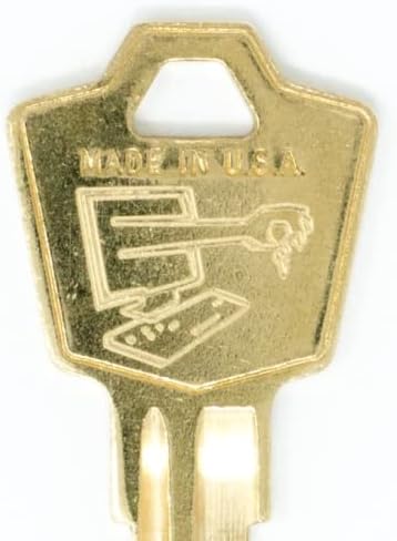 Hon 208e ključevi za zamjenu ormarića: 2 ključa
