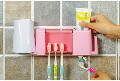 TFIIIEXFL plastična držač četkica za zube kupatilo Organizator Organizator alata za zube paste za