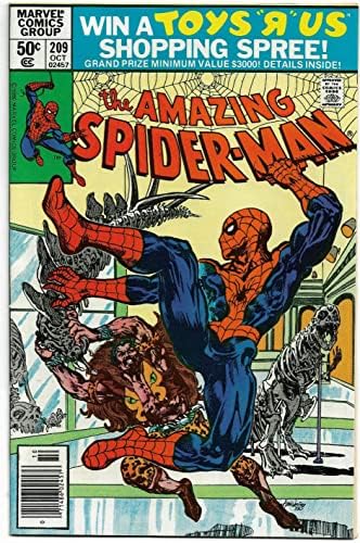 Amazing Spider-Man # 209 VF / NM 1980 Prvi CALYPSO Marvel Brončani strići