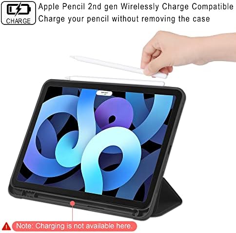 Arae za iPad Air 4 Generation 10.9 CASE / iPad Air 5 Generation 10.9 Slučaj + držač postolja tableta Kompatibilan sa iPad 7/8 / 9., iPad Air 5/4, iPad Pro 11 / 12.9