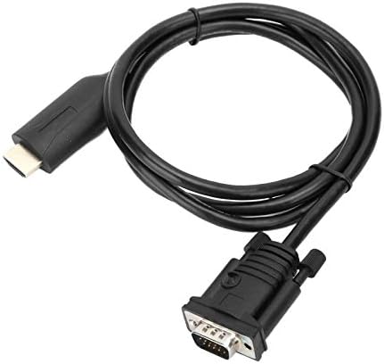 HDMI do VGA Converter kabel 1,2m, 1080p HDMI mužjak za VGA mužjak video audio adapter za audio digitalni do analogni signal transformator, za laptop, desktop računar, monitor, HDTV, itd