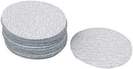 Novi Lon0167 3inch Dia Featured Round Dry abrazive pouzdan efikasnost brušenje Flocking brusni papir