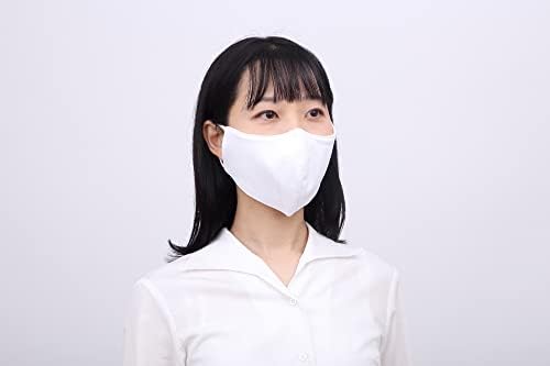 【2kom set】 I R Labo Perfect fit pamučna tkanina Maska za lice za odrasle veličina bijela sa
